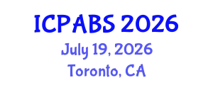 International Conference on Psychological and Behavioural Sciences (ICPABS) July 19, 2026 - Toronto, Canada