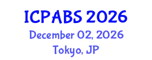 International Conference on Psychological and Behavioural Sciences (ICPABS) December 02, 2026 - Tokyo, Japan