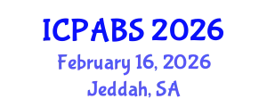 International Conference on Psychological and Behavioural Sciences (ICPABS) February 16, 2026 - Jeddah, Saudi Arabia