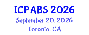 International Conference on Psychological and Behavioural Sciences (ICPABS) September 20, 2026 - Toronto, Canada