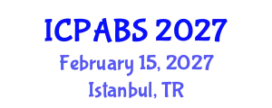 International Conference on Psychological and Behavioural Sciences (ICPABS) February 15, 2027 - Istanbul, Turkey