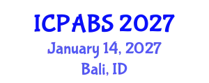 International Conference on Psychological and Behavioural Sciences (ICPABS) January 14, 2027 - Bali, Indonesia