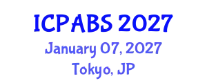 International Conference on Psychological and Behavioural Sciences (ICPABS) January 07, 2027 - Tokyo, Japan