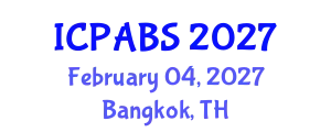 International Conference on Psychological and Behavioural Sciences (ICPABS) February 04, 2027 - Bangkok, Thailand