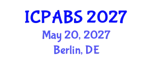 International Conference on Psychological and Behavioural Sciences (ICPABS) May 20, 2027 - Berlin, Germany