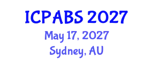 International Conference on Psychological and Behavioural Sciences (ICPABS) May 17, 2027 - Sydney, Australia