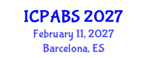 International Conference on Psychological and Behavioural Sciences (ICPABS) February 11, 2027 - Barcelona, Spain