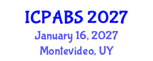 International Conference on Psychological and Behavioural Sciences (ICPABS) January 16, 2027 - Montevideo, Uruguay