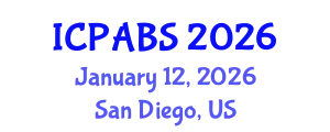International Conference on Psychological and Behavioural Sciences (ICPABS) January 12, 2026 - San Diego, United States