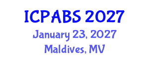 International Conference on Psychological and Behavioural Sciences (ICPABS) January 23, 2027 - Maldives, Maldives