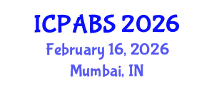 International Conference on Psychological and Behavioural Sciences (ICPABS) February 16, 2026 - Mumbai, India