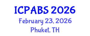 International Conference on Psychological and Behavioural Sciences (ICPABS) February 23, 2026 - Phuket, Thailand