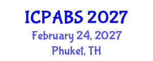 International Conference on Psychological and Behavioural Sciences (ICPABS) February 24, 2027 - Phuket, Thailand