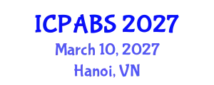 International Conference on Psychological and Behavioural Sciences (ICPABS) March 10, 2027 - Hanoi, Vietnam