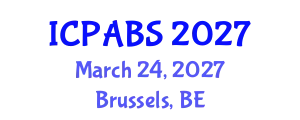 International Conference on Psychological and Behavioural Sciences (ICPABS) March 24, 2027 - Brussels, Belgium