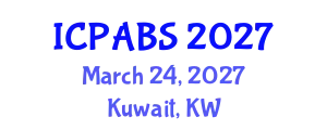 International Conference on Psychological and Behavioural Sciences (ICPABS) March 24, 2027 - Kuwait, Kuwait
