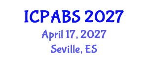 International Conference on Psychological and Behavioural Sciences (ICPABS) April 17, 2027 - Seville, Spain
