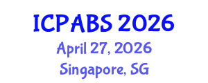 International Conference on Psychological and Behavioural Sciences (ICPABS) April 27, 2026 - Singapore, Singapore