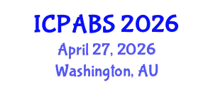 International Conference on Psychological and Behavioural Sciences (ICPABS) April 27, 2026 - Washington, Australia
