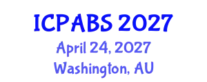 International Conference on Psychological and Behavioural Sciences (ICPABS) April 24, 2027 - Washington, Australia