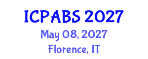 International Conference on Psychological and Behavioural Sciences (ICPABS) May 08, 2027 - Florence, Italy
