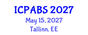 International Conference on Psychological and Behavioural Sciences (ICPABS) May 15, 2027 - Tallinn, Estonia