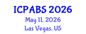 International Conference on Psychological and Behavioural Sciences (ICPABS) May 11, 2026 - Las Vegas, United States