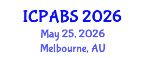 International Conference on Psychological and Behavioural Sciences (ICPABS) May 25, 2026 - Melbourne, Australia