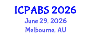 International Conference on Psychological and Behavioural Sciences (ICPABS) June 29, 2026 - Melbourne, Australia