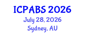 International Conference on Psychological and Behavioural Sciences (ICPABS) July 28, 2026 - Sydney, Australia