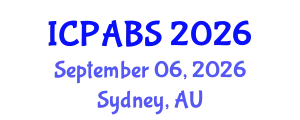 International Conference on Psychological and Behavioural Sciences (ICPABS) September 06, 2026 - Sydney, Australia