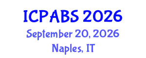 International Conference on Psychological and Behavioural Sciences (ICPABS) September 20, 2026 - Naples, Italy