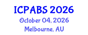 International Conference on Psychological and Behavioural Sciences (ICPABS) October 04, 2026 - Melbourne, Australia
