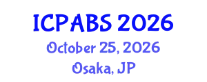 International Conference on Psychological and Behavioural Sciences (ICPABS) October 25, 2026 - Osaka, Japan