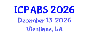 International Conference on Psychological and Behavioural Sciences (ICPABS) December 13, 2026 - Vientiane, Laos