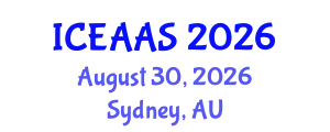 International Conference on Economic and Administrative Sciences (ICEAAS) August 30, 2026 - Sydney, Australia