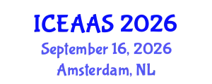 International Conference on Economic and Administrative Sciences (ICEAAS) September 16, 2026 - Amsterdam, Netherlands