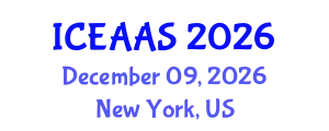 International Conference on Economic and Administrative Sciences (ICEAAS) December 09, 2026 - New York, United States