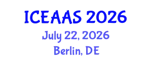 International Conference on Economic and Administrative Sciences (ICEAAS) July 22, 2026 - Berlin, Germany
