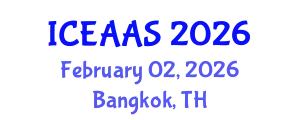 International Conference on Economic and Administrative Sciences (ICEAAS) February 02, 2026 - Bangkok, Thailand