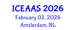International Conference on Economic and Administrative Sciences (ICEAAS) February 02, 2026 - Amsterdam, Netherlands