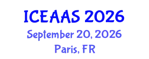 International Conference on Economic and Administrative Sciences (ICEAAS) September 20, 2026 - Paris, France