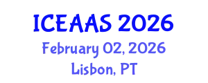 International Conference on Economic and Administrative Sciences (ICEAAS) February 02, 2026 - Lisbon, Portugal