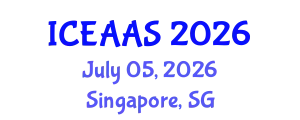 International Conference on Economic and Administrative Sciences (ICEAAS) July 05, 2026 - Singapore, Singapore