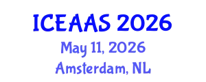 International Conference on Economic and Administrative Sciences (ICEAAS) May 11, 2026 - Amsterdam, Netherlands