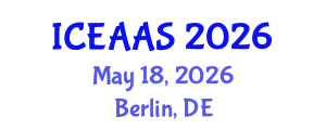 International Conference on Economic and Administrative Sciences (ICEAAS) May 18, 2026 - Berlin, Germany
