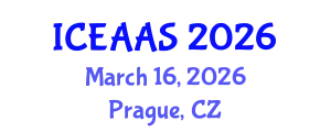 International Conference on Economic and Administrative Sciences (ICEAAS) March 16, 2026 - Prague, Czechia