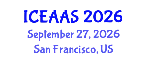 International Conference on Economic and Administrative Sciences (ICEAAS) September 27, 2026 - San Francisco, United States