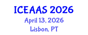 International Conference on Economic and Administrative Sciences (ICEAAS) April 13, 2026 - Lisbon, Portugal