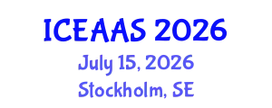 International Conference on Economic and Administrative Sciences (ICEAAS) July 15, 2026 - Stockholm, Sweden